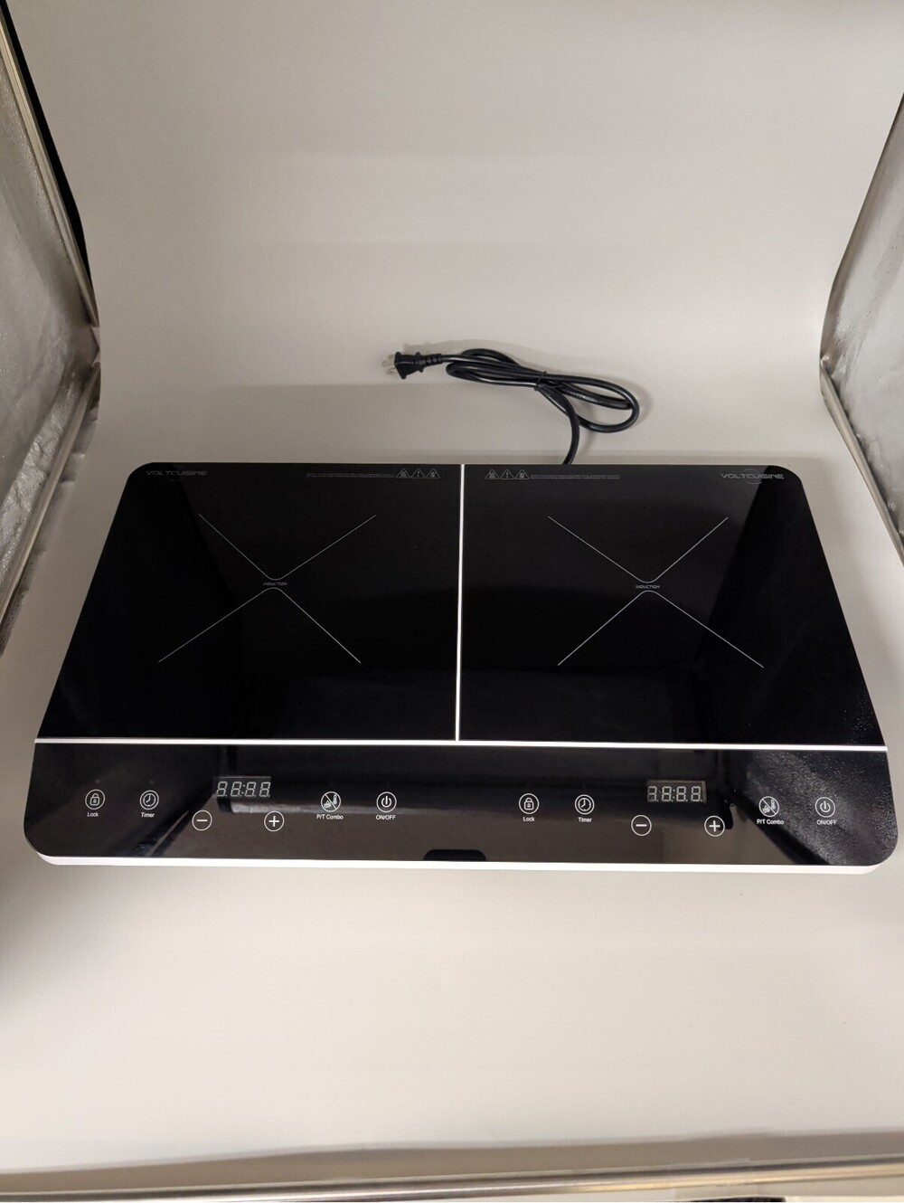 Voltcuisine SR-203 Double Induction Cooktop 1800W Portable Electric Stove